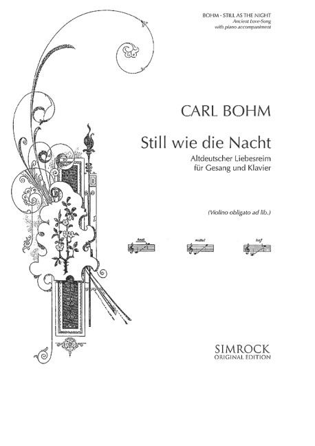 Vorderes Coverbild Still wie die Nacht op. 326/27 
