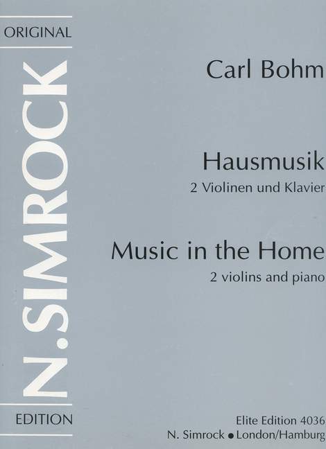 Vorderes Coverbild Hausmusik 