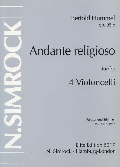 Vorderes Coverbild Andante religioso op. 95e 