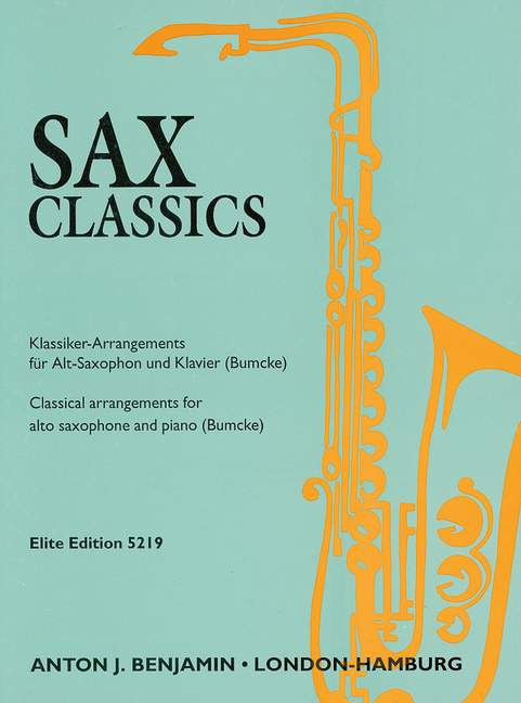 Vorderes Coverbild Sax Classics 