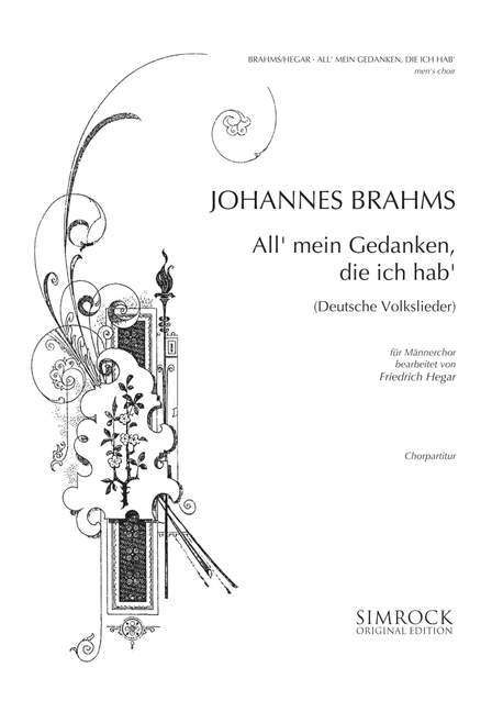 Vorderes Coverbild All' mein Gedanken, die ich hab' 