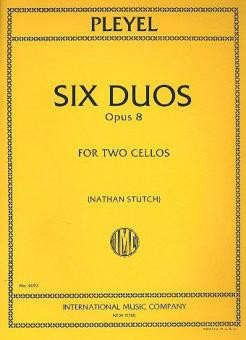 Vorderes Coverbild Six Duos op. 8 