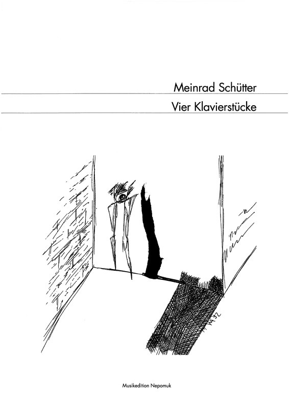 Vorderes Coverbild Vier Klavierstücke