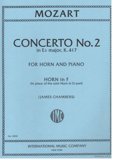 Vorderes Coverbild Concerto No. 2 in Eb major KV417 