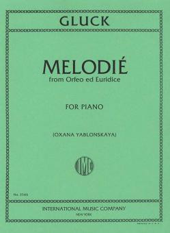 Vorderes Coverbild Melodie from Orfeo ed Euridice 
