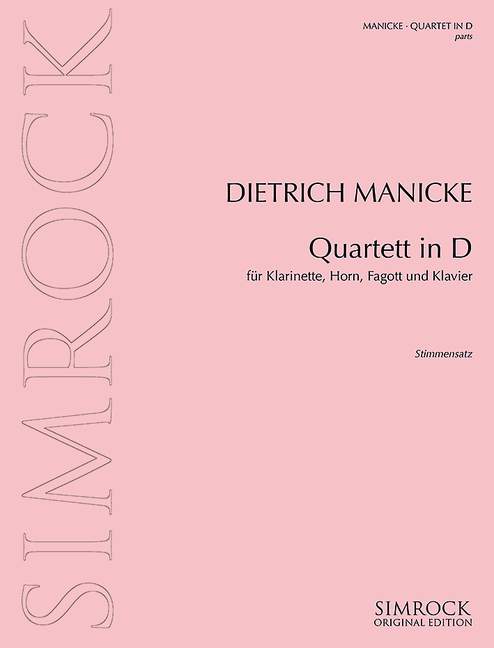 Vorderes Coverbild Quartett in D 