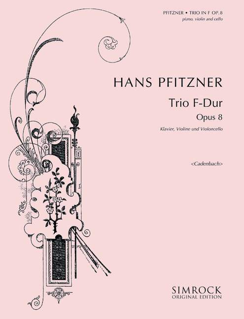 Vorderes Coverbild Klaviertrio op. 8 