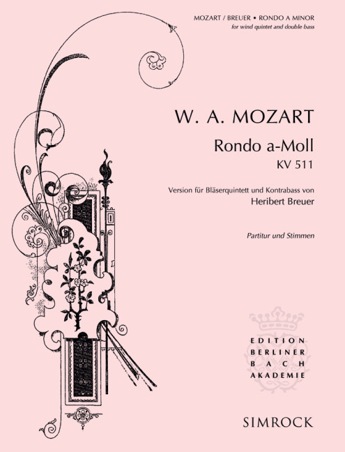 Vorderes Coverbild Rondo a-Moll KV 511 