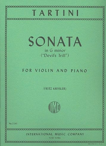 Vorderes Coverbild Violin Sonata G minor 