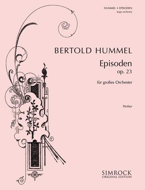 Vorderes Coverbild Episoden op. 23b 