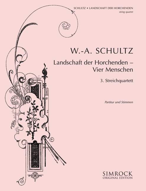 Vorderes Coverbild 3. Streichquartett 