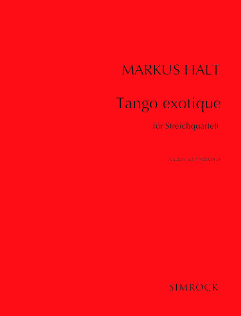 Vorderes Coverbild Tango exotique 