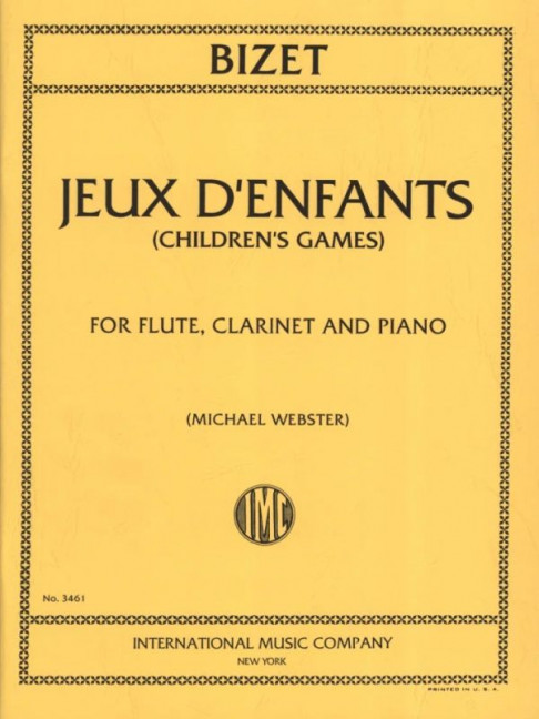 Vorderes Coverbild Jeux D'Enfants 