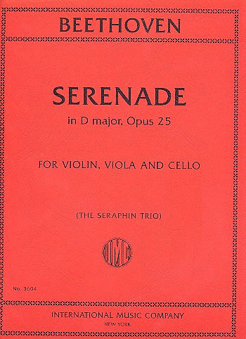 Vorderes Coverbild Serenade in D Major Op.25 