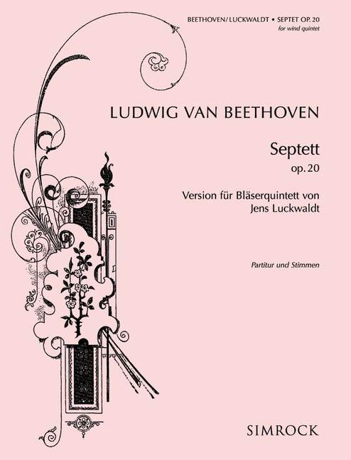 Vorderes Coverbild Septett Es-Dur op. 20 