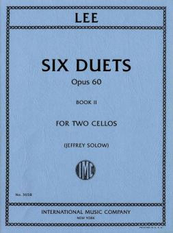 Vorderes Coverbild Six Duets Book 2 op.60 