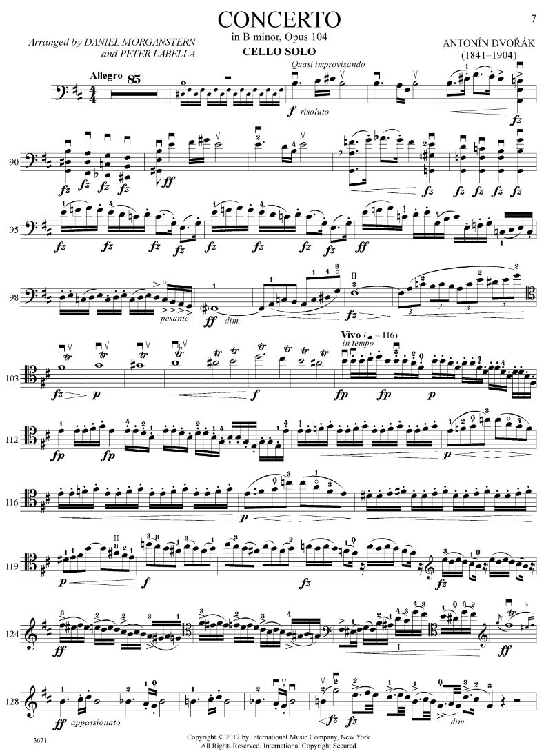 Anderes Coverbild Concerto in B minor op.104 