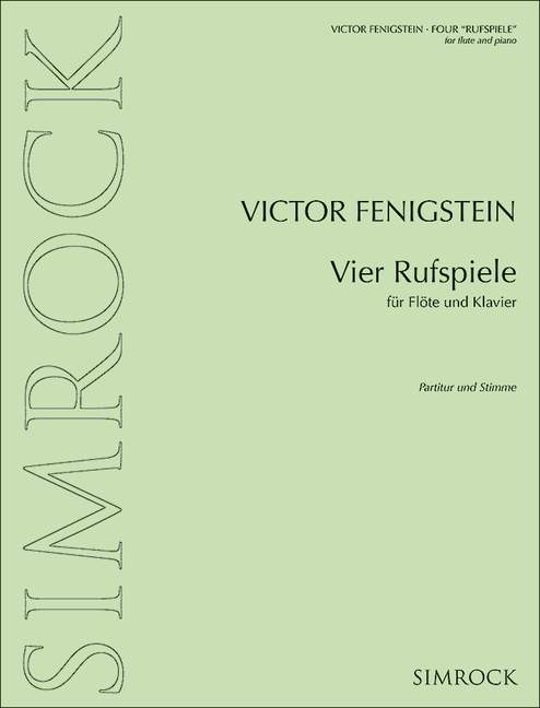 Vorderes Coverbild Vier Rufspiele 