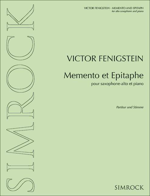 Vorderes Coverbild Memento et Epitaphe 
