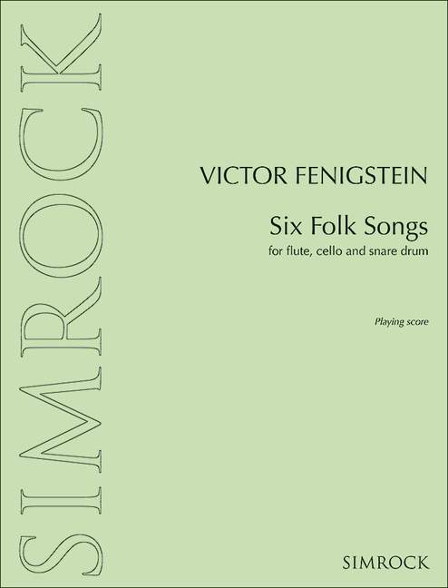 Vorderes Coverbild Six Folk Songs 
