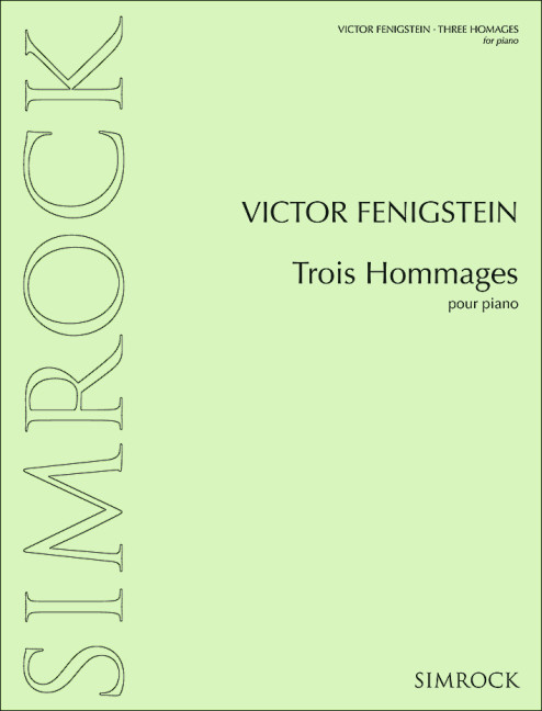 Vorderes Coverbild Trois Hommages 