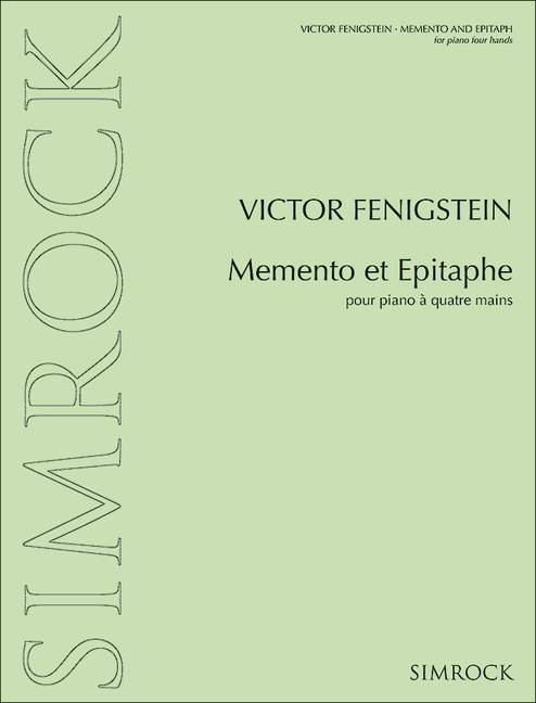 Vorderes Coverbild Memento et Epitaphe 
