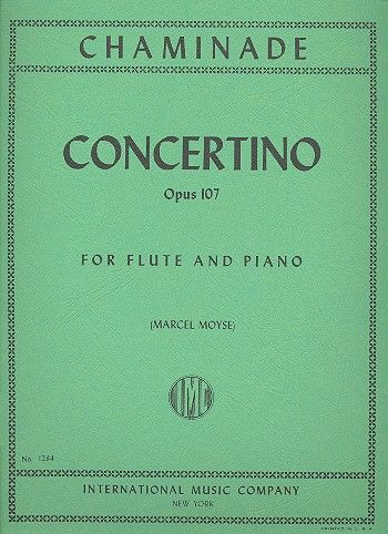 Vorderes Coverbild Concertino op. 107 