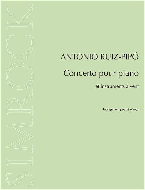 Vorderes Coverbild Concerto pour piano et instruments a? vent 