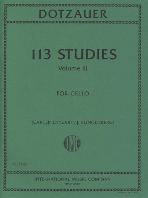 Vorderes Coverbild 113 Studies Vol. 3 Vol. 3