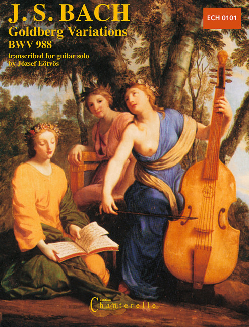 Vorderes Coverbild Goldberg Variationen BWV 988 