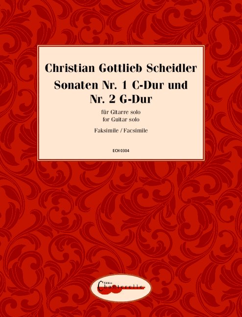 Vorderes Coverbild Sonaten Nr. 1 C-Dur und Nr. 2 G-Dur 