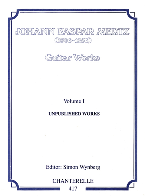 Vorderes Coverbild Unpublished Works I 1
