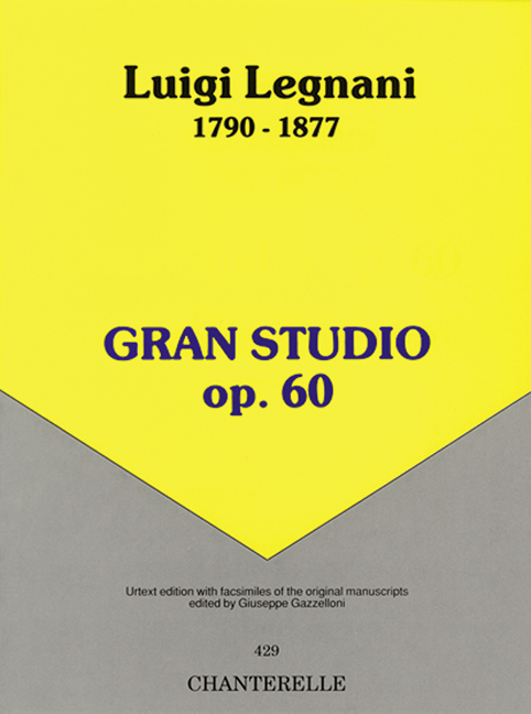 Vorderes Coverbild Gran Studio op. 60 