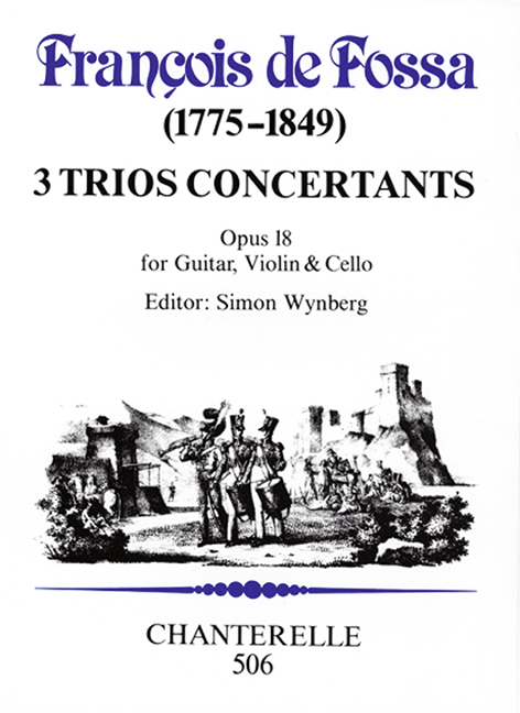 Vorderes Coverbild 3 Trios Concertants op. 18 