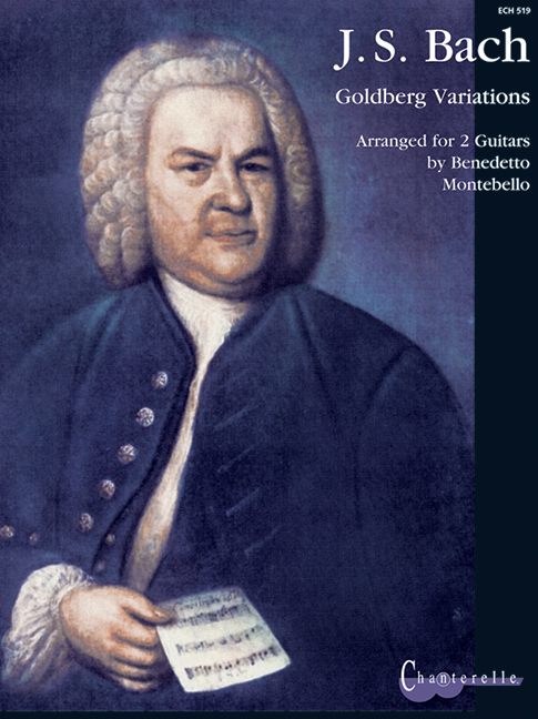 Vorderes Coverbild Goldberg Variationen BWV 988 