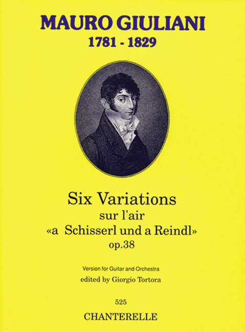 Vorderes Coverbild Six Variations op. 38 