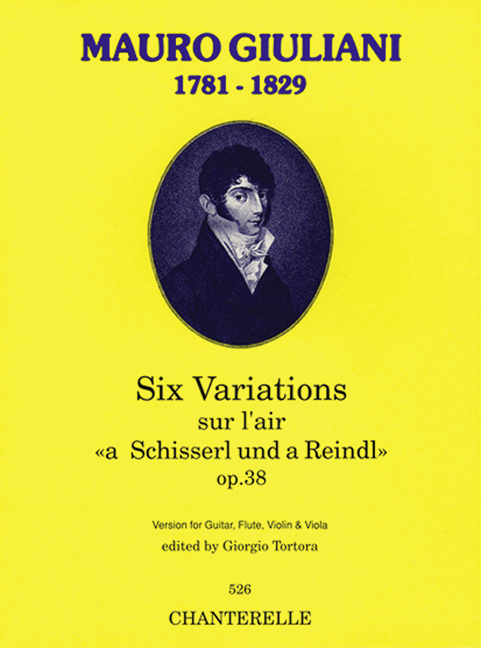 Vorderes Coverbild Six Variations op. 38 