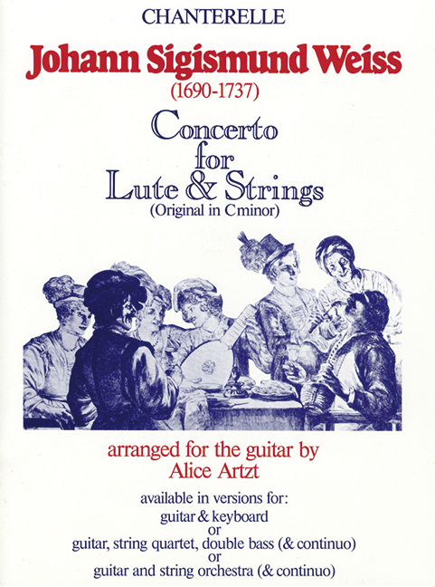Vorderes Coverbild Concerto for Lute & Strings 