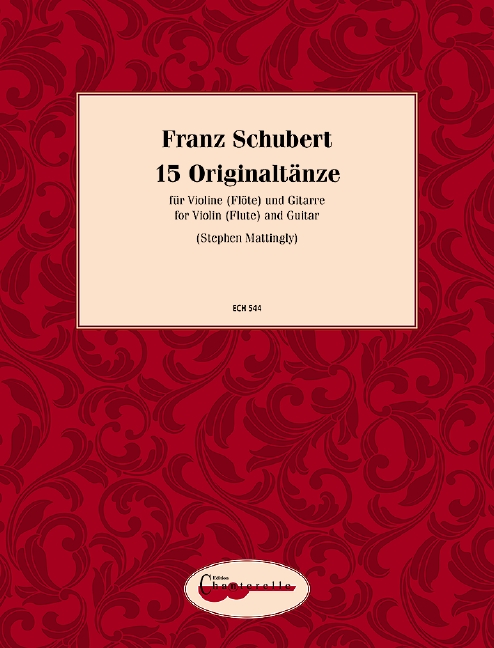 Vorderes Coverbild 15 Originaltänze 