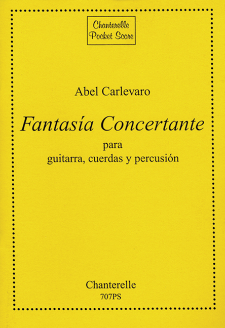 Vorderes Coverbild Fantasía Concertante 