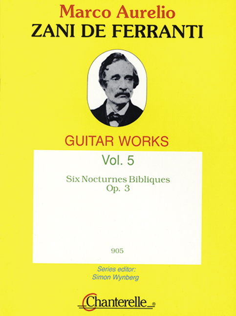 Vorderes Coverbild 6 Nocturnes Bibliques op. 3 Band 5