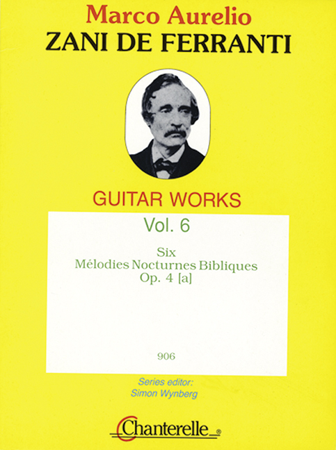 Vorderes Coverbild 6 Mélodies Nocturnes Bibliques op. 4(a) Band 6