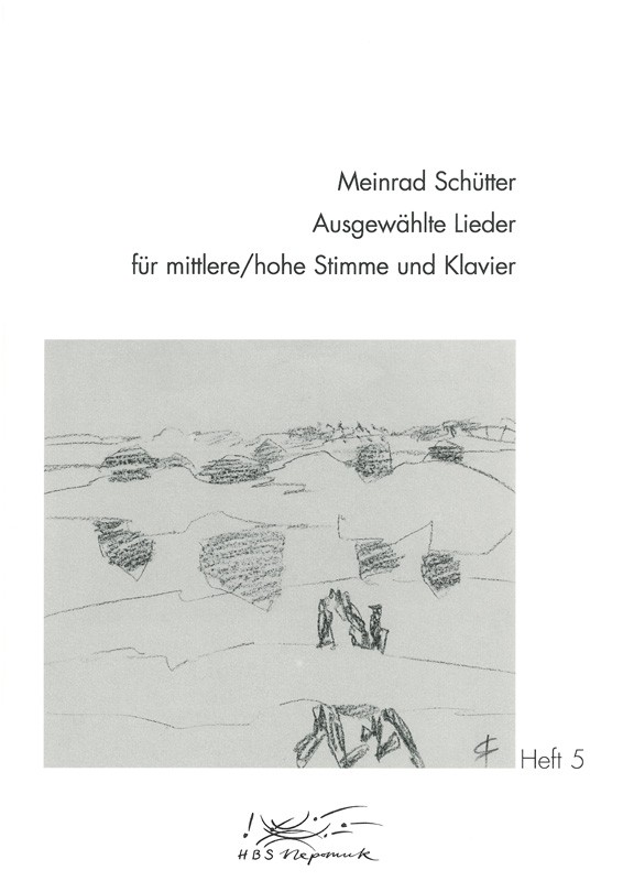 Vorderes Coverbild Ausgewählte Lieder, Heft 5