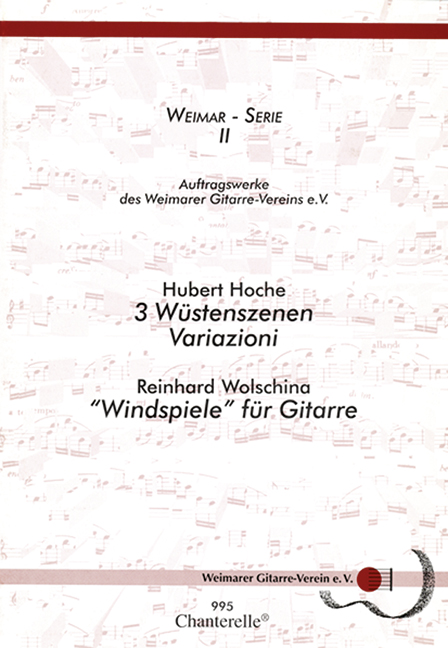 Vorderes Coverbild 3 Wüstenszenen, Variazioni, Windspiele II