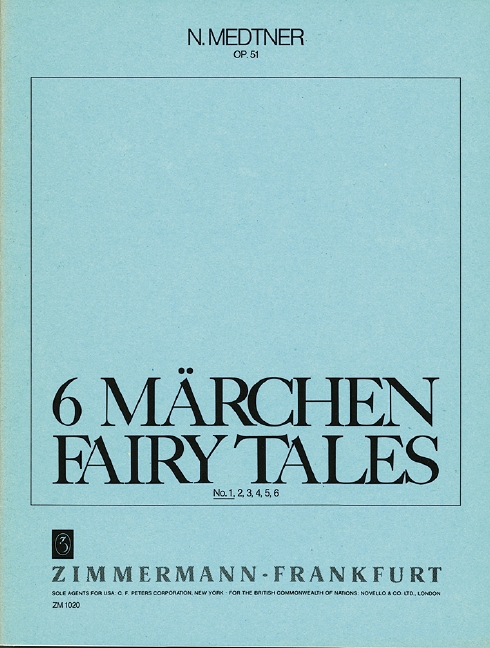 Vorderes Coverbild 6 Märchen op. 51/1 