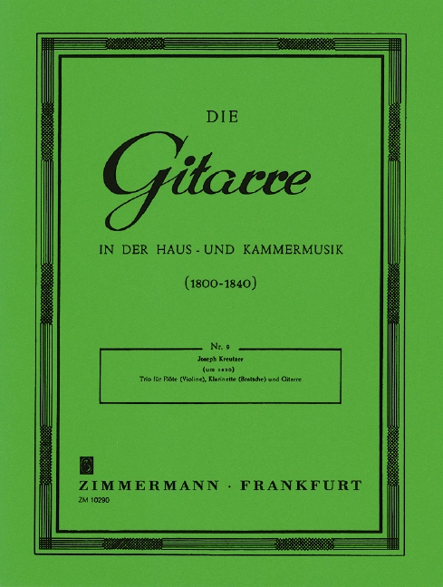 Vorderes Coverbild Trio op. 16 Nr. 9