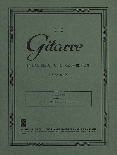 Vorderes Coverbild Trio op. 134 Nr. 10