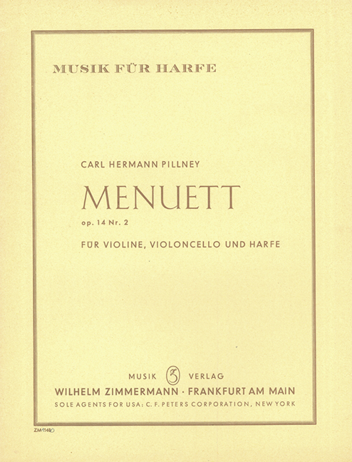 Vorderes Coverbild Menuett op. 14/2 