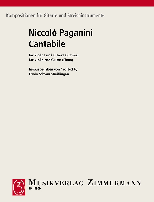 Vorderes Coverbild Cantabile 