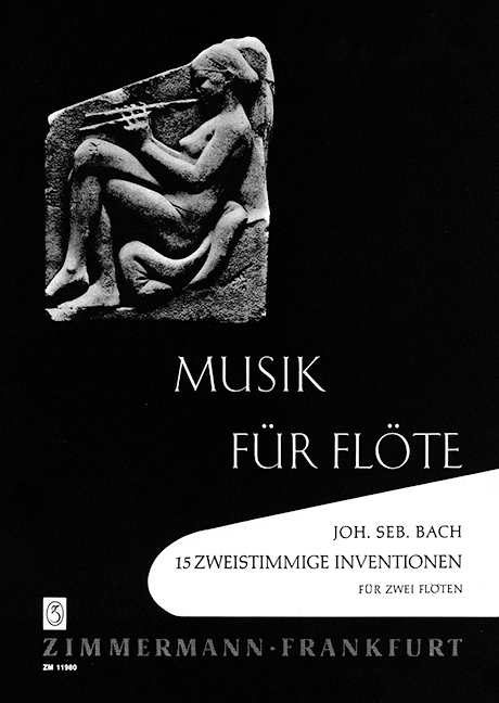 Vorderes Coverbild 15 zweistimmige Inventionen BWV 772-786 